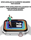 T500 + Pro Smart Watch Bluetooth Çağrı Apple  Android Uyumlu Akıllı Saat thumbnail 5