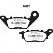 YAMAHA X-MAX 300 ARKA FREN BALATA EBC thumbnail 2