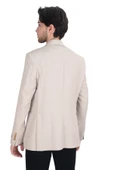 Cengiz İnler Kırçıllı Slim Fit Erkek Ceket thumbnail 9