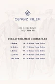 Cengiz İnler Kırçıllı Slim Fit Erkek Ceket thumbnail 11