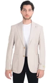 Cengiz İnler Kırçıllı Slim Fit Erkek Ceket thumbnail 7