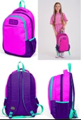 Coral High Pembe Mor Üçlü Okul Çanta Seti thumbnail 3
