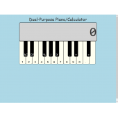 Dual-Purpose Piano/Calculator thumbnail 1