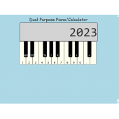 Dual-Purpose Piano/Calculator thumbnail 2
