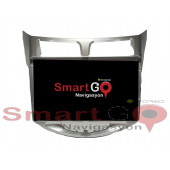 Smartgo Dragon Hyundai Accent Blue 2011-2019 9 inç 4-64 GB PRO Android Carplay Multimedya thumbnail 1