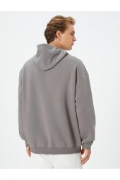 Gri Erkek Sweatshirt thumbnail 4