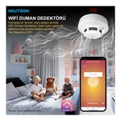 NEUTRON NTL-SD-01WB WİFİ DUMAN DEDEKTÖRÜ thumbnail 1