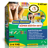 Okul Öncesi Süper Eğitim Seti-5 SÜPER KİTAP thumbnail 7