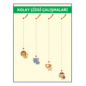 Kolay Çizgi Çalışmaları YAZ SİL Kitabı thumbnail 2