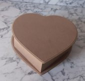 Hobi Adn 90200 Kalp Kutu Ahşap MDF HAM Model El Yapım thumbnail 7