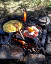 Campout Döküm Tava 10 INCH thumbnail 2