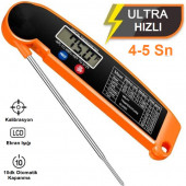 Katlanır Dijital Şiş Termometre -50+300C thumbnail 1