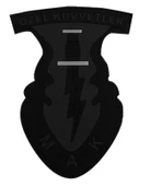 Single Sword 3d Plastik Mak Özel Kuvvetler Arması Patch thumbnail 4