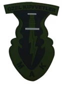 Single Sword 3d Plastik Mak Özel Kuvvetler Arması Patch thumbnail 1