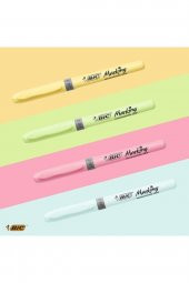 Fosforlu Kalem Brite Liner Pastel 4 Renk thumbnail 4