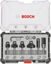 Bosch Freze Seti 6 Parça Karışık 6 mm thumbnail 1