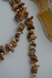 STONEAGE JASPER TAŞLI KOLYE thumbnail 3