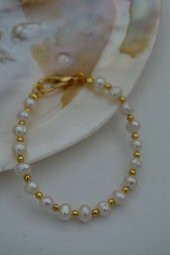 STONEAGE JEWELLERY İnci Bileklik thumbnail 3