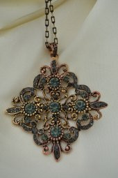 STONEAGE Kolye Antrasit Bronz Madalyon thumbnail 2