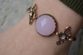 STONEAGE Pembe Kuvars Bileklik thumbnail 1