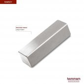 2000x390mm Ramsey Paslanmaz Çelik Brushed Towel Warmer thumbnail 3