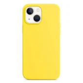 Apple iPhone 15 Plus 6.7'' Liquit Lansman Silikon Sarı thumbnail 2