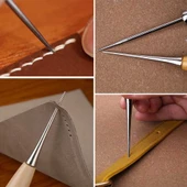 Biz İğnesi Ahşap Saplı 10CM thumbnail 3