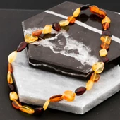 Bebek Damla Kehribar Diş Kolye  SL4002 thumbnail 4