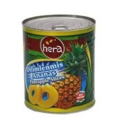 HERA DİLİMLENMİŞ ANANAS KONSERVE 820 GR thumbnail 1