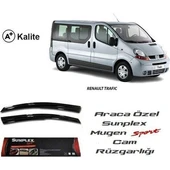 SUNPLEX Renault trafic cam rüzgarlığı mugen tip sunplex 2003 / 2014 thumbnail 1