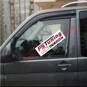 SUNPLEX Vw transporter t5 cam rüzgarlığı 2li sunplex thumbnail 1