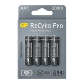 Gp Recyko Pro AA 2000 Mah Şarjlı 4'Lü Pil thumbnail 5