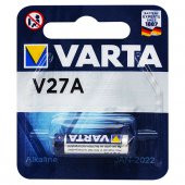 Varta V27A / LR27 Alkalin 12 Volt Para Pil Tekli thumbnail 1
