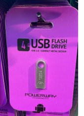 Powerway 4 Gb Metal Usb Flash Bellek thumbnail 1