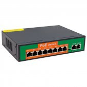 Powermaster POE8+2 96W 10/100 MBPS Poe Ethernet Switch thumbnail 1