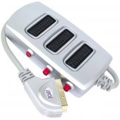 Scart Dağıtıcı 3 Lü Silver Butonlu thumbnail 1