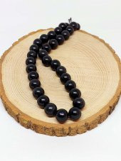 Shungite (Şungit) Taşı Dizi 12mm thumbnail 3