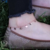 925 Ayar Rose Gümüş Göz Model Halhal thumbnail 10