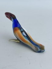 El Yapımı Murano Cam Papağan Biblo A65 thumbnail 3