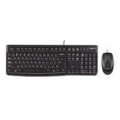 LOGITECH MK120 USB Q SİYAH KABLOLU KLAVYE+MOUSE SET thumbnail 2