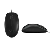 LOGITECH MK120 USB Q SİYAH KABLOLU KLAVYE+MOUSE SET thumbnail 3