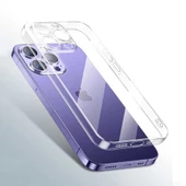 iPhone 14 Pro Max Kılıf Şeffaf Sert PC Vayt Kapak thumbnail 2