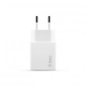 Ttec 2SCS20CB Smartcharger Seyahat Şarj Aleti 2.1A + Type-C Kablo Beyaz thumbnail 2