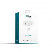 Ttec 2SCS20CB Smartcharger Seyahat Şarj Aleti 2.1A + Type-C Kablo Beyaz thumbnail 5