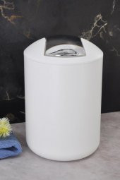 Beyaz, Çöp Kovası 2 Litre - Brasil Model thumbnail 4