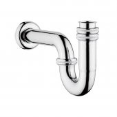 Vitra Lavabo Eviye Sifonu - P tipi - Krom thumbnail 1
