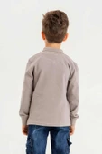 Gömlek Yaka Erkek Çocuk Sweatshirt thumbnail 9