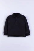 Gömlek Yaka Erkek Çocuk Sweatshirt thumbnail 2