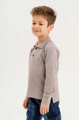 Gömlek Yaka Erkek Çocuk Sweatshirt thumbnail 10
