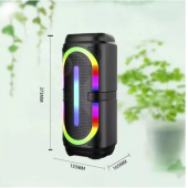 M-Pro CS-Model Extra Bass Kablosuz Bluetooth Hoparlör thumbnail 2